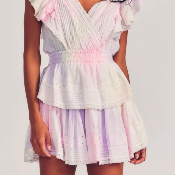 LoveShackFancy Dresses & Skirts - Loveshack Fancy Gwen Tie Dye Mini Dress